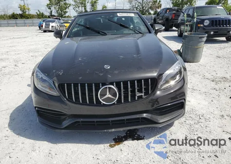 2019 Mercedes-Benz C 63 Amg-S z USA, uszkodzony, nr VIN WDDWK8HB9KF847338